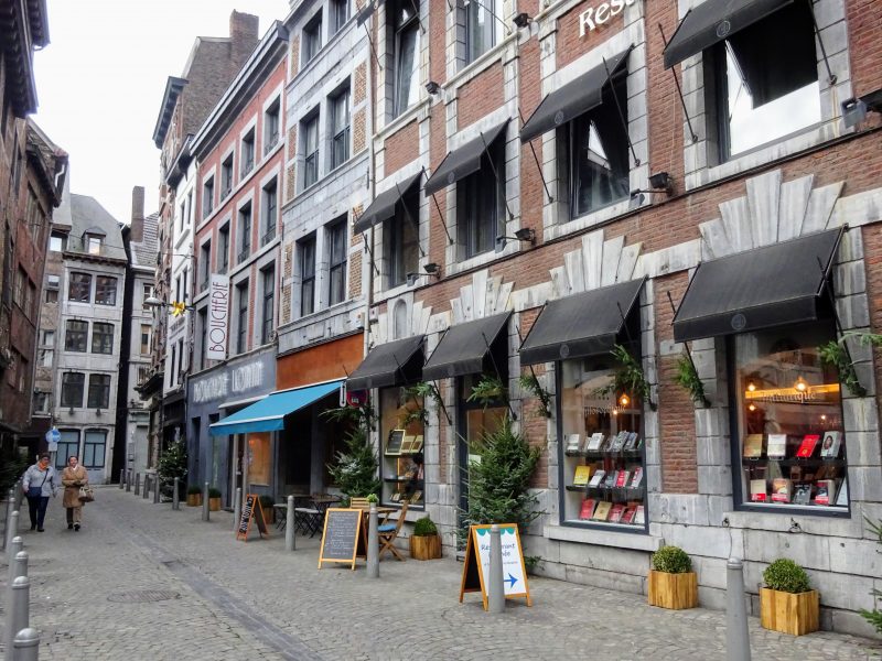 La rue de la Boucherie piétonne pendant la Batte