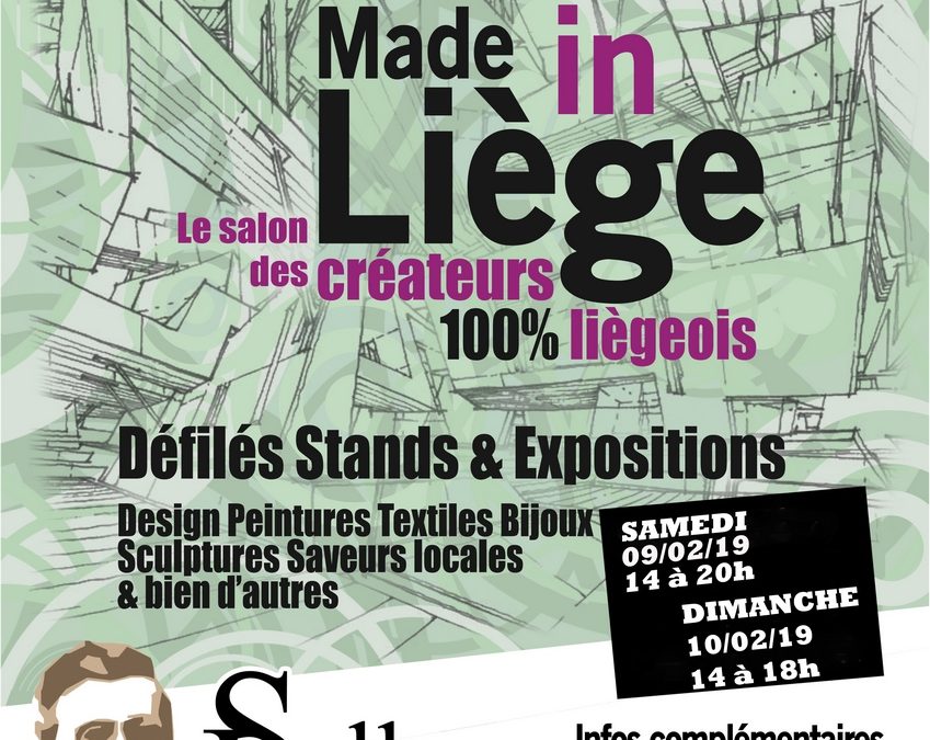 Agenda ► Made in Liège – Créateurs 100% liégeois