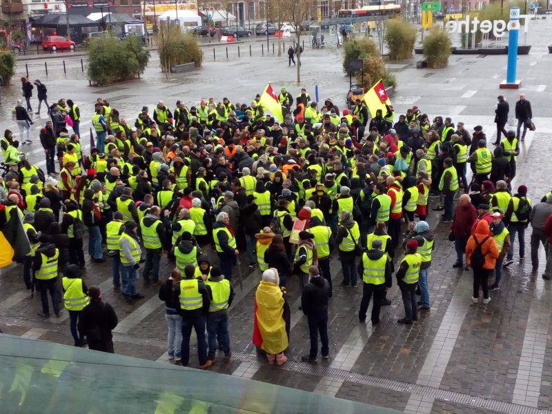 Même le ciel a pleuré la mort de Roger, le gilet jaune liégeois décédé vendredi dernier à Visé