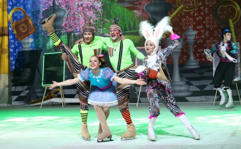 Une patinoire sur la scène de l’opéra