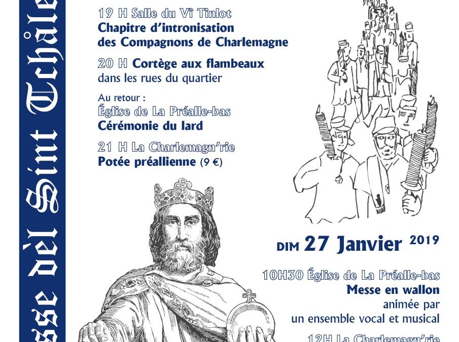 Agenda ► La Charlemagn’rie : 35e fièsse dèl Sint Tchåle