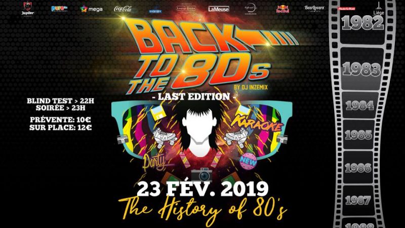 Agenda ► Back to the 80’s – Last Edition – Special “The History of 80’s”