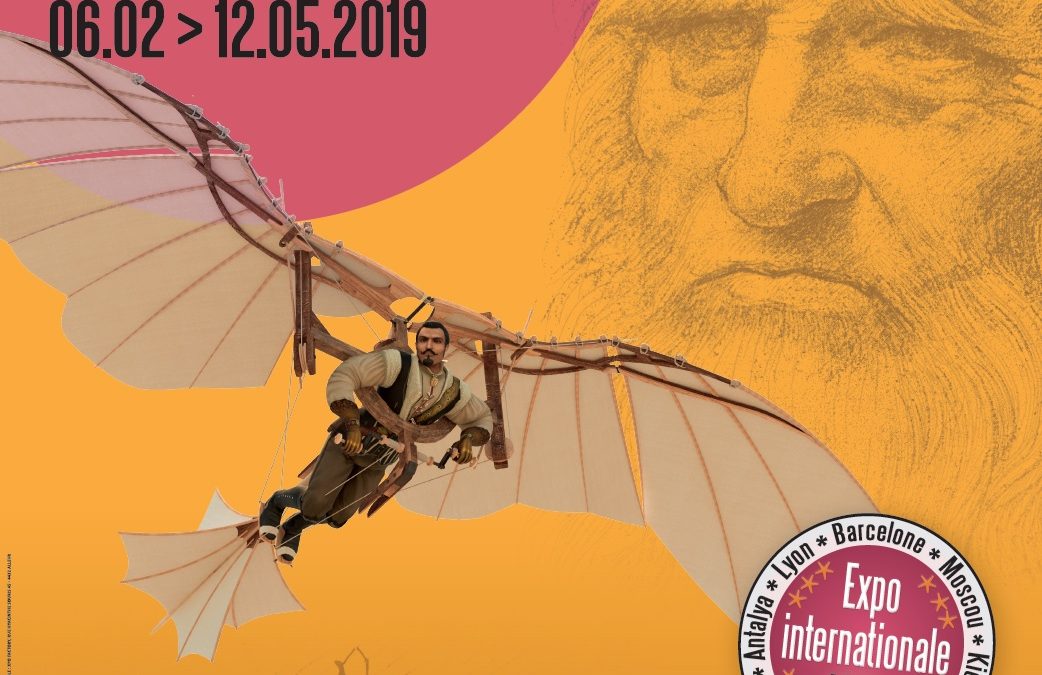 Agenda ► “L’expo ‘Leonardo da Vinci – Les inventions d’un génie’ en nocturne le jeudi 21/02”