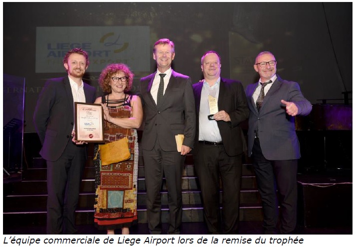 Liege Airport désigné aéroport cargo international de l’année