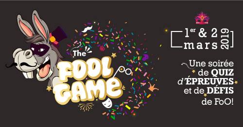 Agenda ► FOOL Game : une soirée de FOOLie ! Carnaval Edition ! Alaaf !