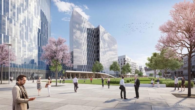 L’un des futurs immeubles de l’esplanade des Guillemins déjà vendu pour un concept « génération nomade »