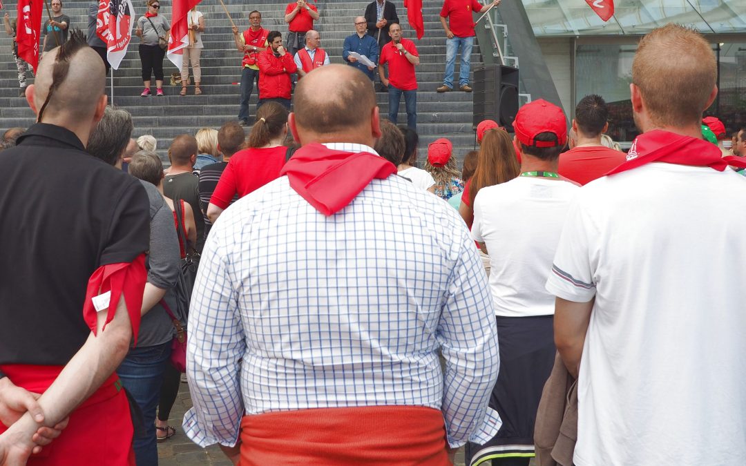 Action de la FGTB demain devant les sièges liégeois des partis