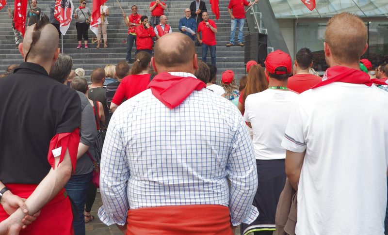 Action de la FGTB demain devant les sièges liégeois des partis