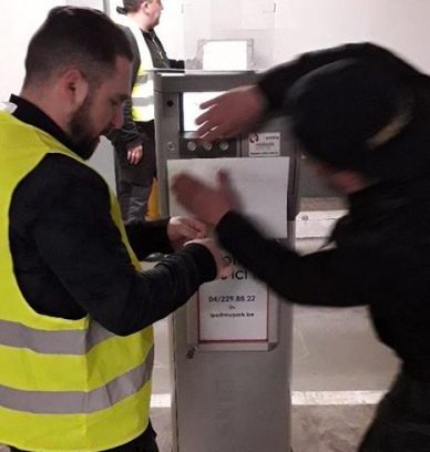 Les Gilets jaunes ont offert le parking à la Médiacité