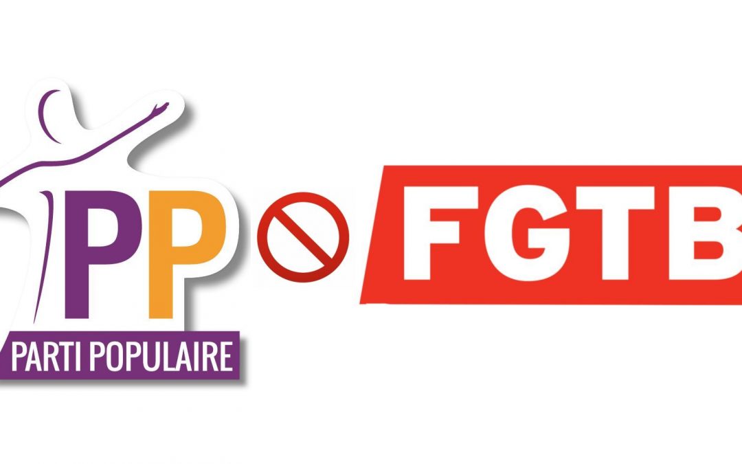 La FGTB exclut les candidats du Parti Populaire de ses affiliés