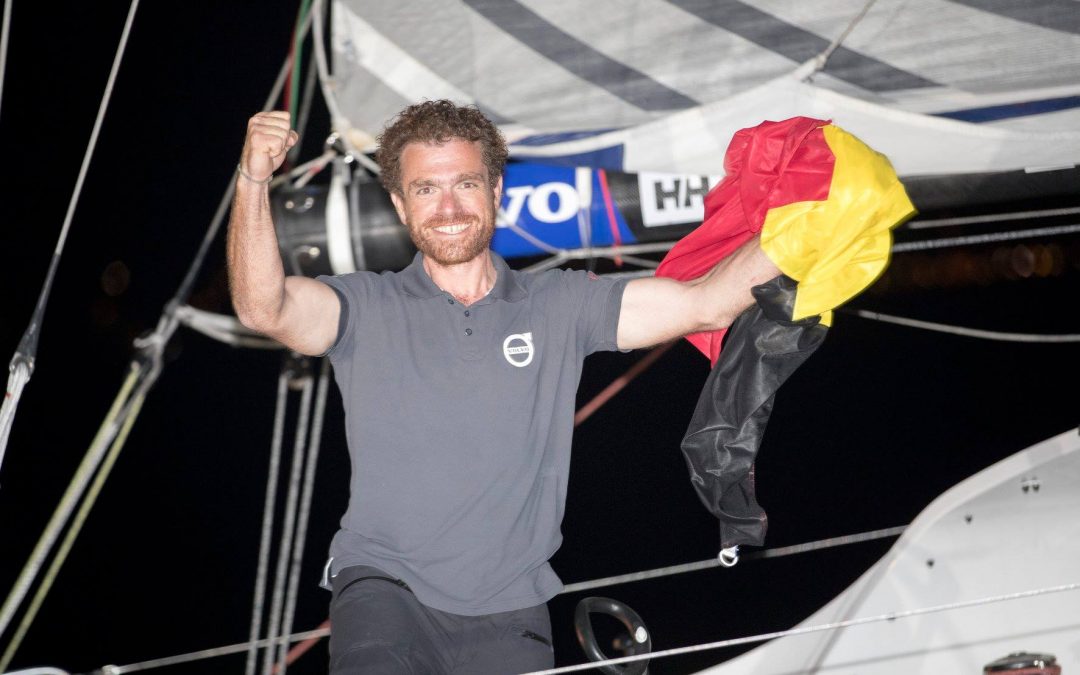 Le skipper liégeois Jonas Gerckens intronisé ambassadeur de la Province