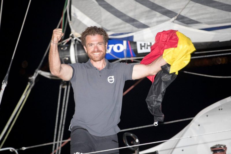 Le skipper liégeois Jonas Gerckens intronisé ambassadeur de la Province