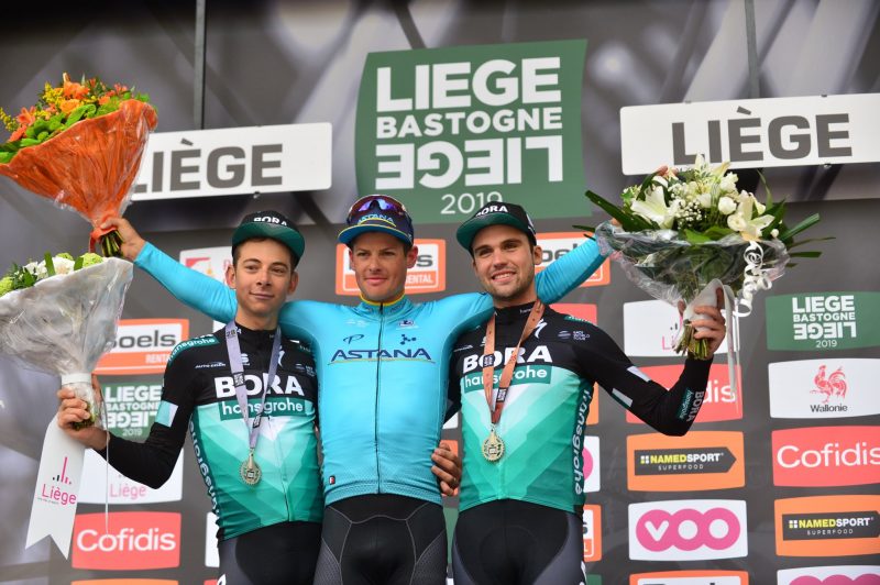Liège-Bastogne-Liège: le Danois Jakob Fuglsang s’impose sur le Boulevard d’Avroy (vidéos)