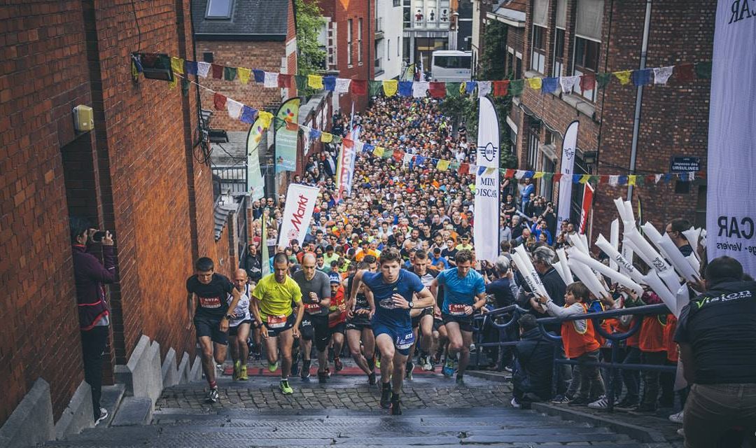 Près de 800 coureurs ont affronté l’enfer lors de la Buerun, le jogging de la montagne de Bueren