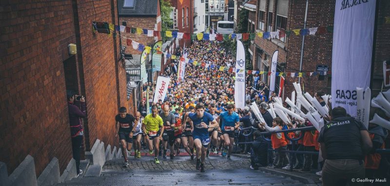 Près de 800 coureurs ont affronté l’enfer lors de la Buerun, le jogging de la montagne de Bueren
