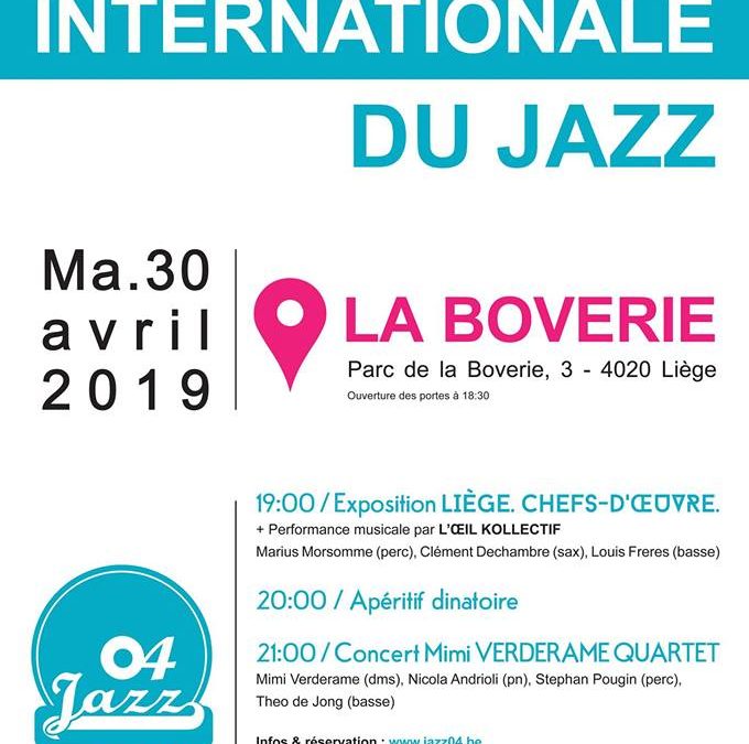 Agenda ► Journée Internationale du Jazz : concert et expo