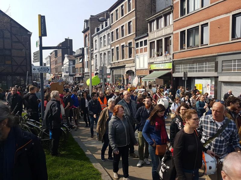 7.000 personnes ont marché pour le climat dans les rues de Liège