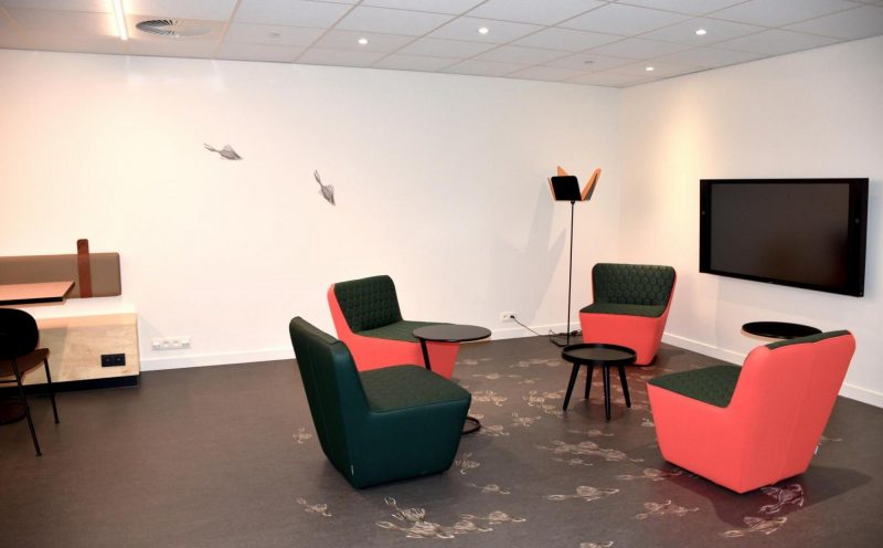 Il est ouvert, le nouvel espace de détente pour les étudiants université-Opéra