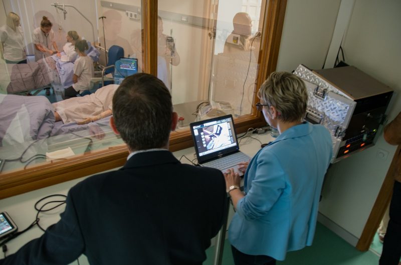 Un laboratoire de simulation clinique au Barbou