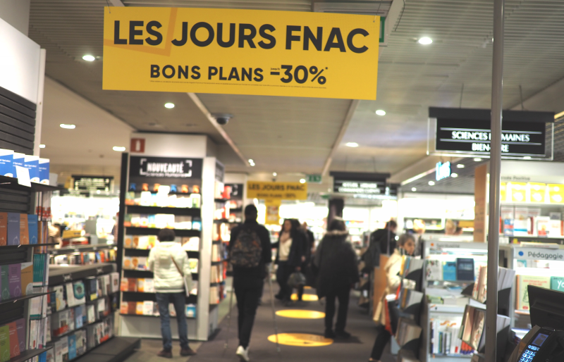 Grève vendredi et samedi à la Fnac