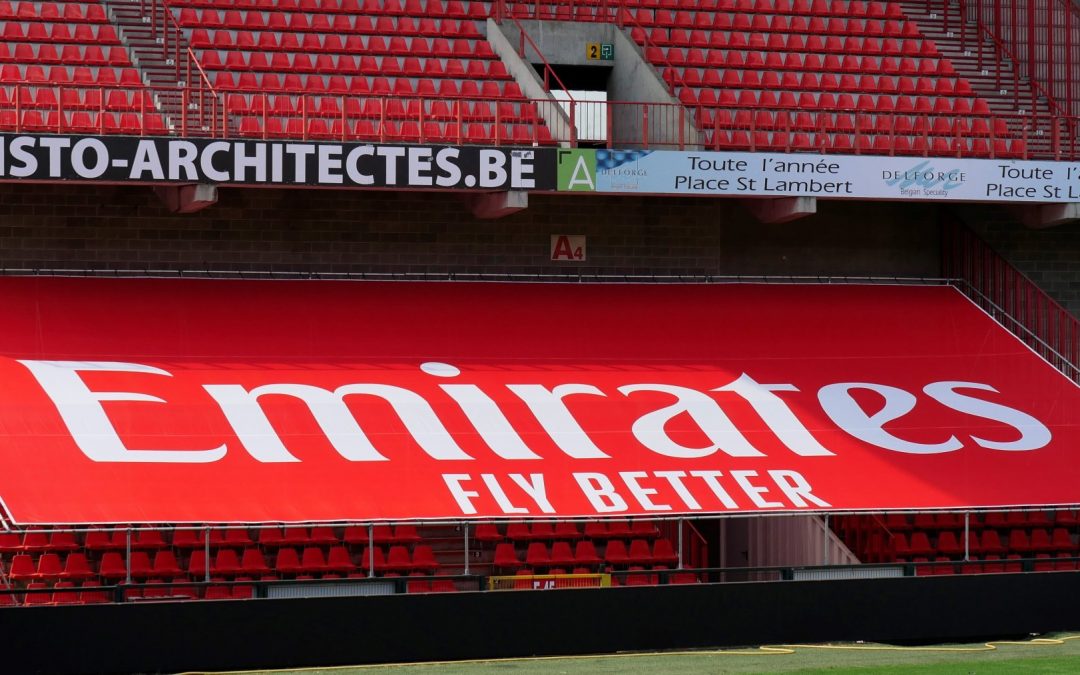 Nouveau sponsor pour le Standard de Liège: « Emirates » débarque à Sclessin