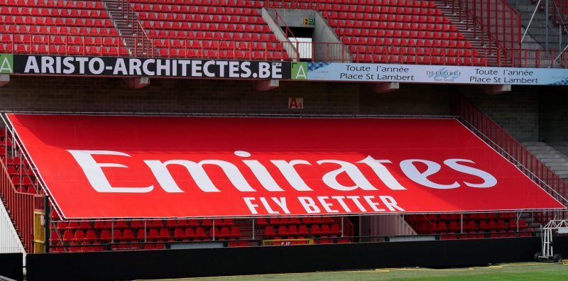 Nouveau sponsor pour le Standard de Liège: « Emirates » débarque à Sclessin
