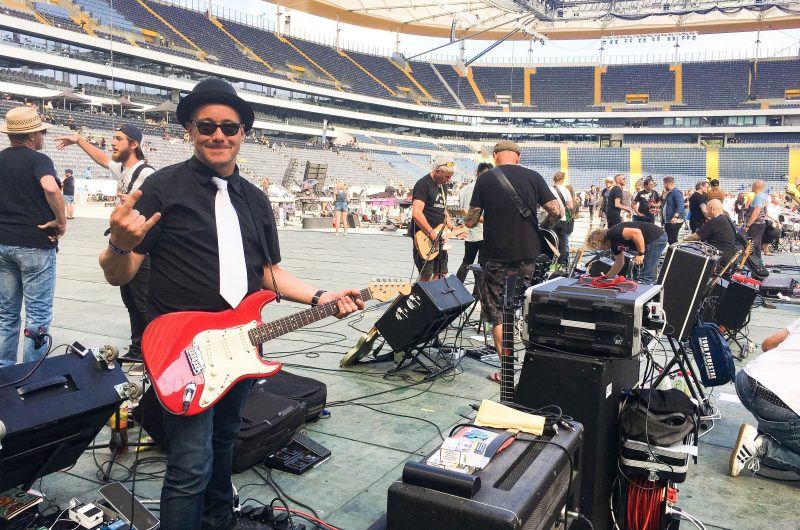 Un Liégeois sur scène parmi 1000 musiciens pour le Rockin’1000 à Francfort