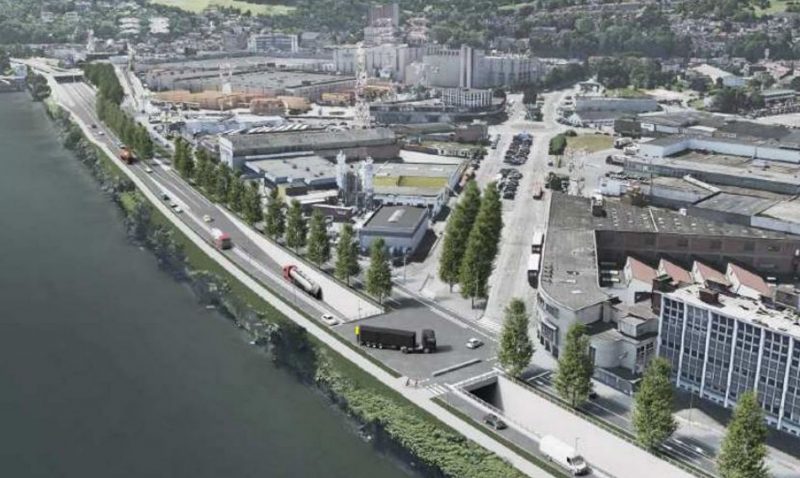 Le projet de nouvelle entrée de ville entre l’île Monsin et le pont Atlas manque de réflexion, selon Urbagora