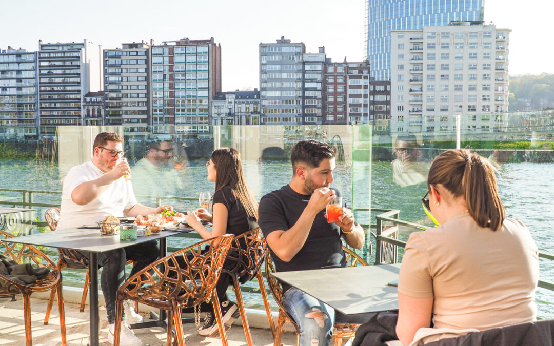 Les 11 terrasses les plus sympas pour boire un verre à Liège cet été