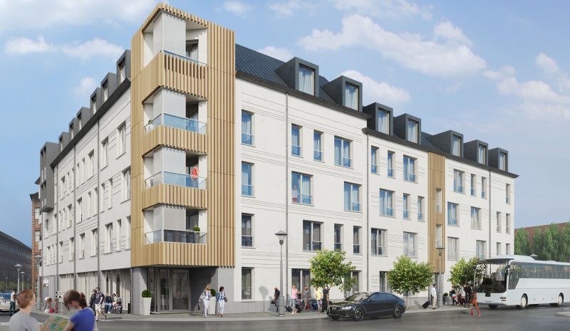Un nouvel hôtel de 100 chambres en construction au centre de Liège