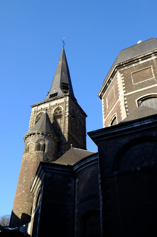 Les tourelles de L’Eglise Saint-Jean l’Evangéliste située place Xavier Neujean vont être restaurées