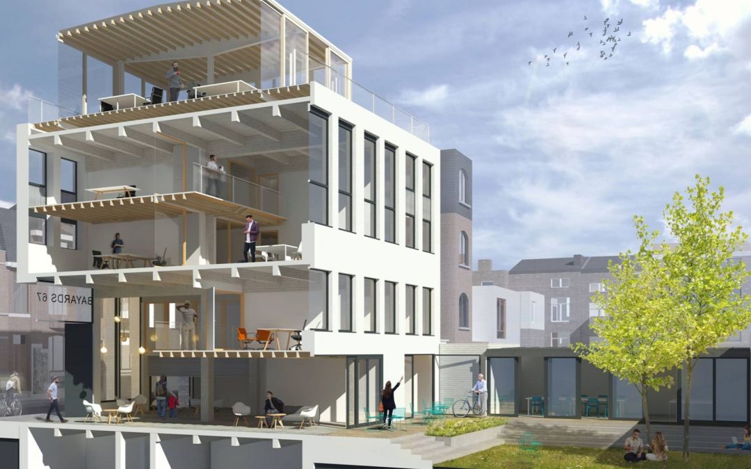 Saint-Léonard: un espace de travail associatif en construction rue des Bayards