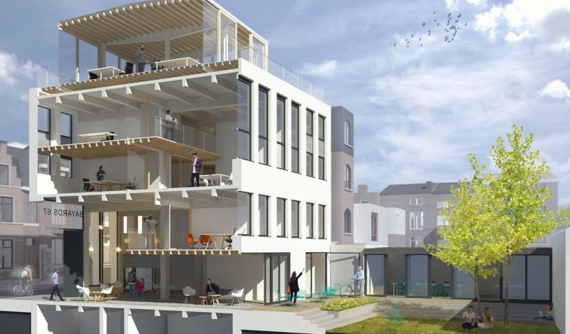 Saint-Léonard: un espace de travail associatif en construction rue des Bayards
