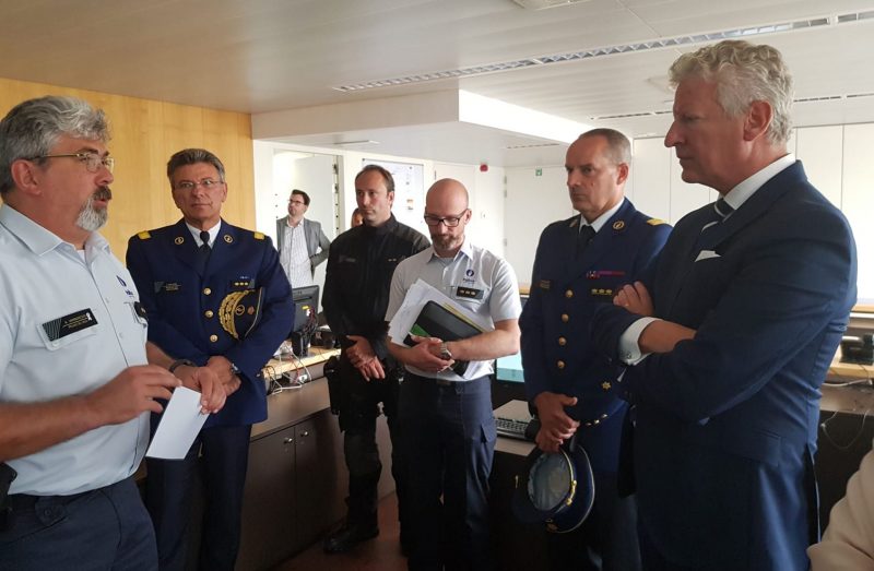 Visite du ministre de l’Intérieur et cagnotte pour soutenir le policier blessé