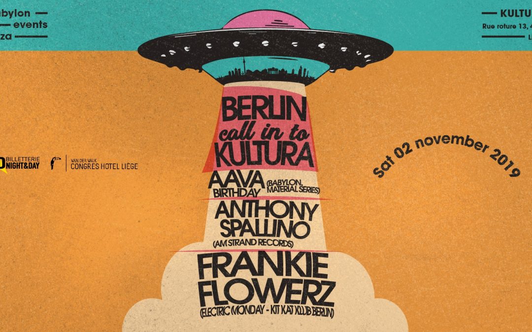 Agenda ► Berlin call in to KulturA with Frankie Flowerz