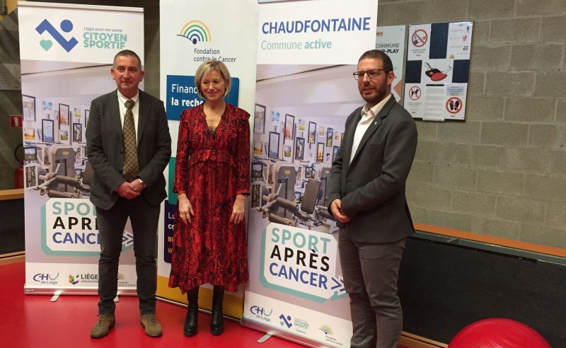 Une expérience-pilote pour mettre en place des centres « Sport après cancer »