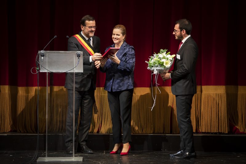 La directrice musicale de l’Opera Royal de Wallonie Speranza Scappucci Citoyenne d’Honneur de la Ville de Liège