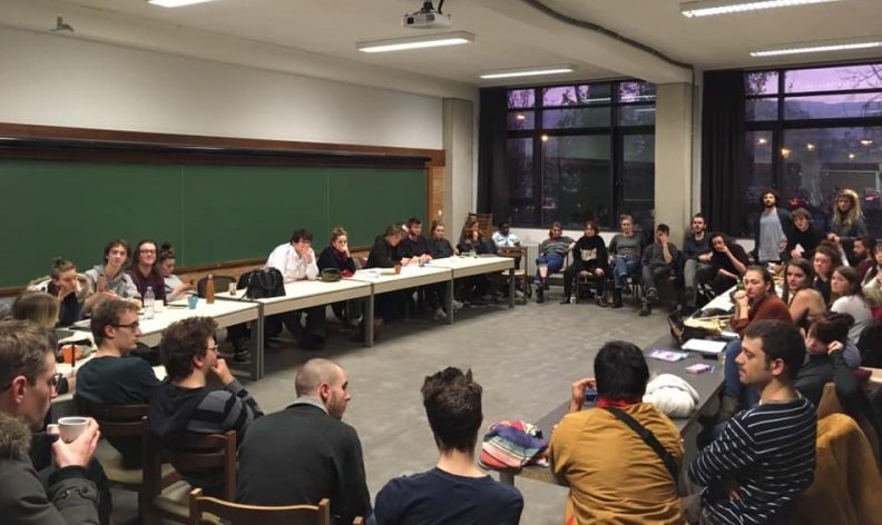 Les étudiants de l’ESACT mobilisés contre la précarité