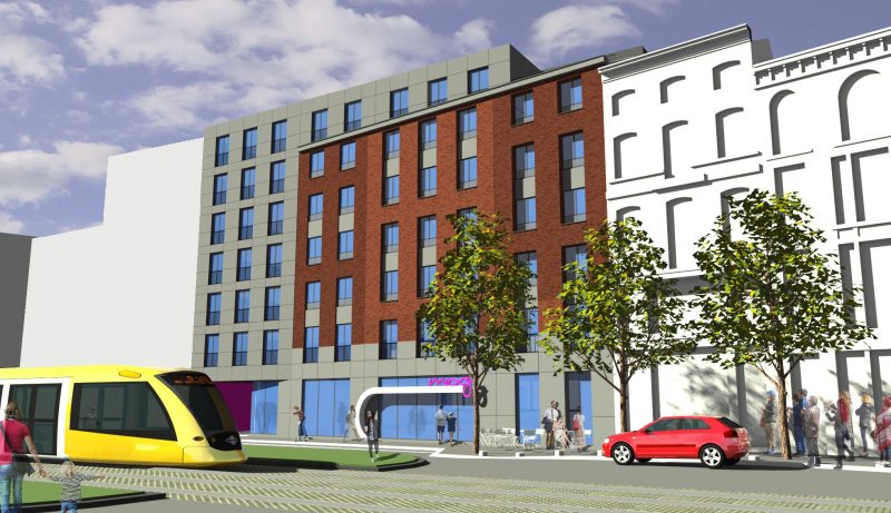 Bientôt un nouvel hôtel boulevard de la Sauvenière: le projet a changé