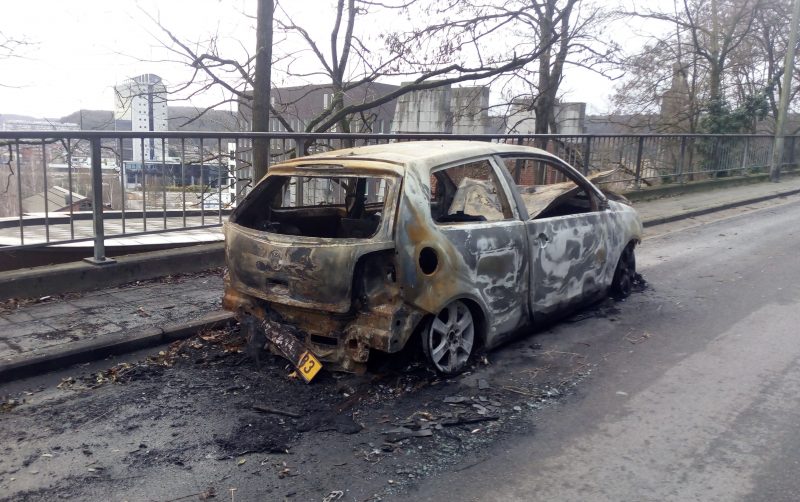Feux de voitures dans les rues de Liège: 7 véhicules incendiés en deux nuits