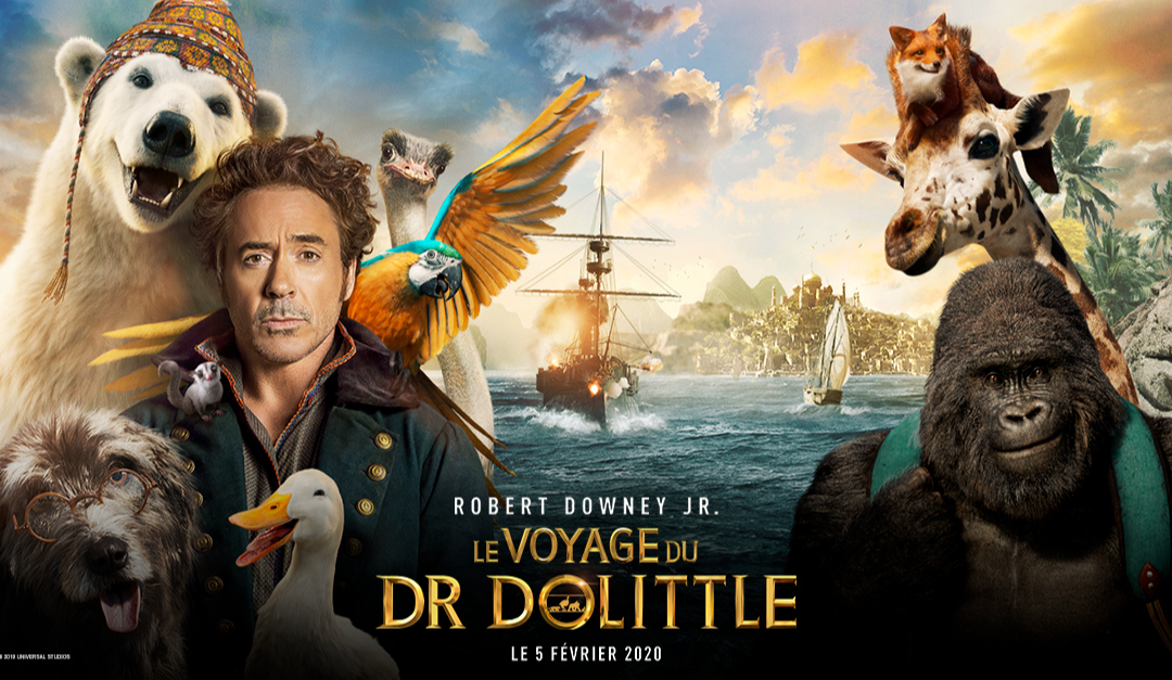 Cinéma : Le voyage du Dr Dolittle