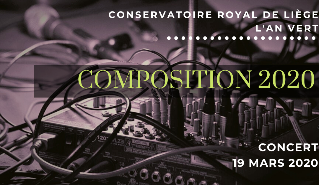 Agenda ► Carte blanche au Conservatoire : Composition