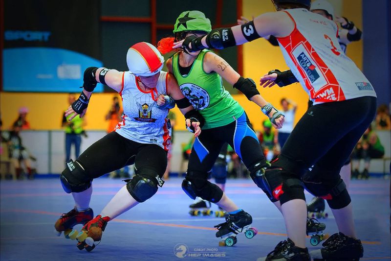 Tournoi international de roller derby à Liège samedi et dimanche