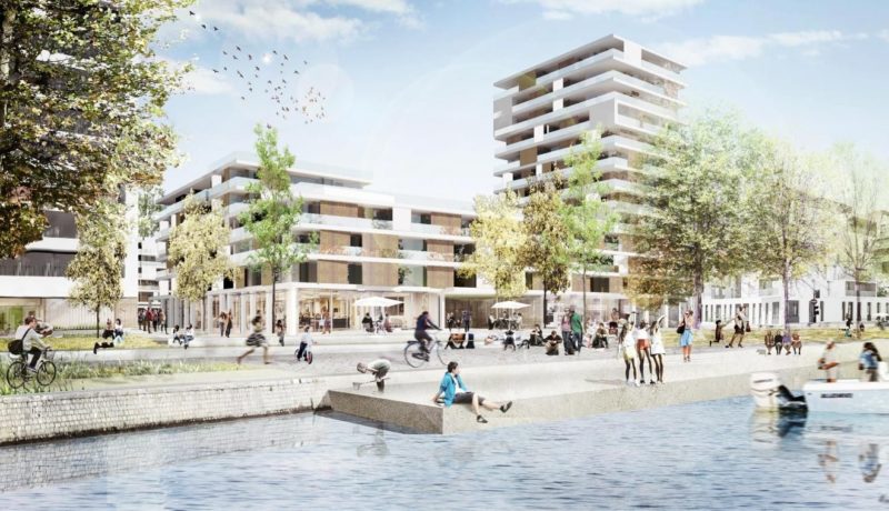 Le site du futur éco-quartier de Coronmeuse  en travaux dès le mois de mai