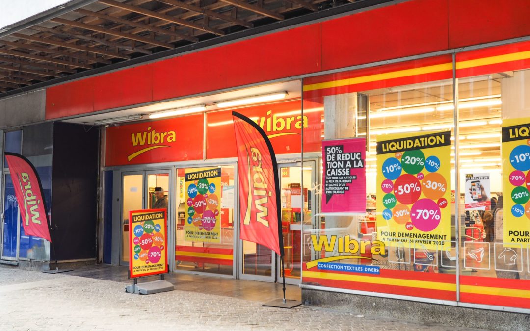 Le magasin Wibra de la rue Féronstrée va déménager