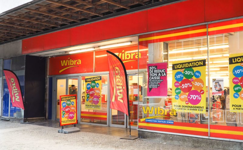 Magasins Wibra: lesquels vont fermer à Liège ?