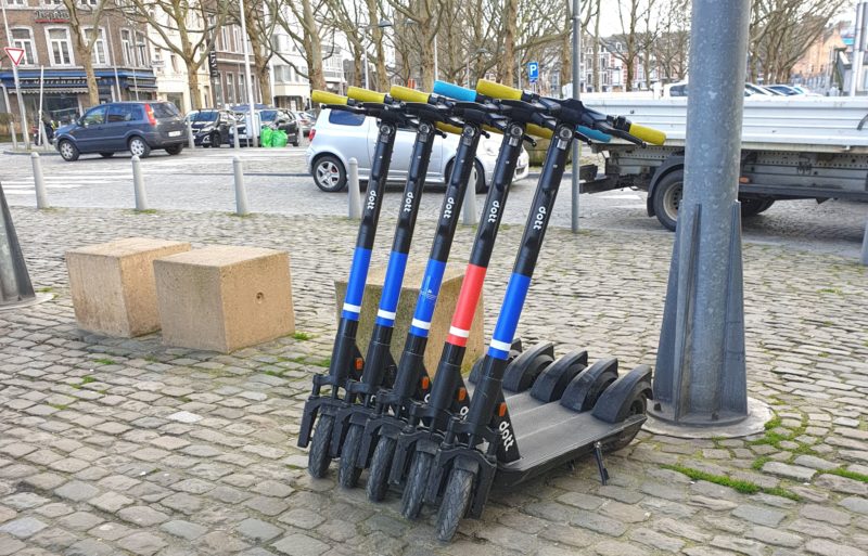 Retour des trottinettes en libre-service à Liège: la marque Dott  fait son apparition