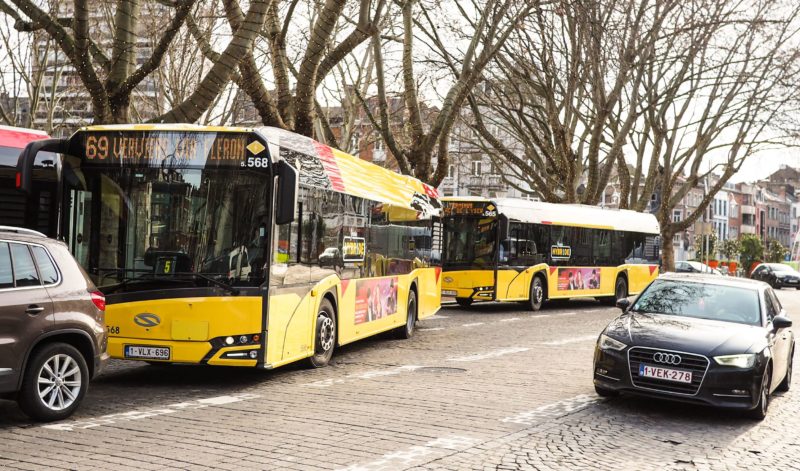 Les TEC n’acceptent plus que 5 passagers maximum par bus standard