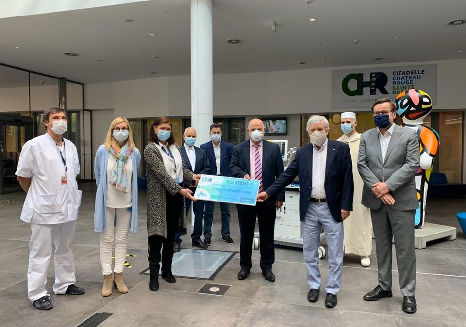 L’Union des mosquées liégeoises fait un don de 50.000 € à la Citadelle