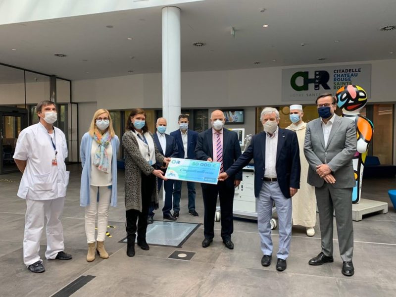L’Union des mosquées liégeoises fait un don de 50.000 € à la Citadelle